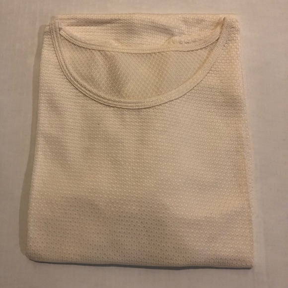 Silk Stretch Jacquard S/S TShirt NWOT - Picture 2 of 5